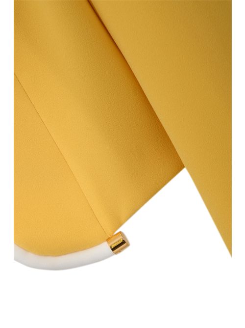 Giacca in crêpe leggero con piping 3D Elisabetta Franchi | GI21461E2FA5